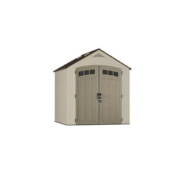 Suncast Tremont 8 ft. W x 7 ft. D Resin Storage Shed & Reviews Wayfair